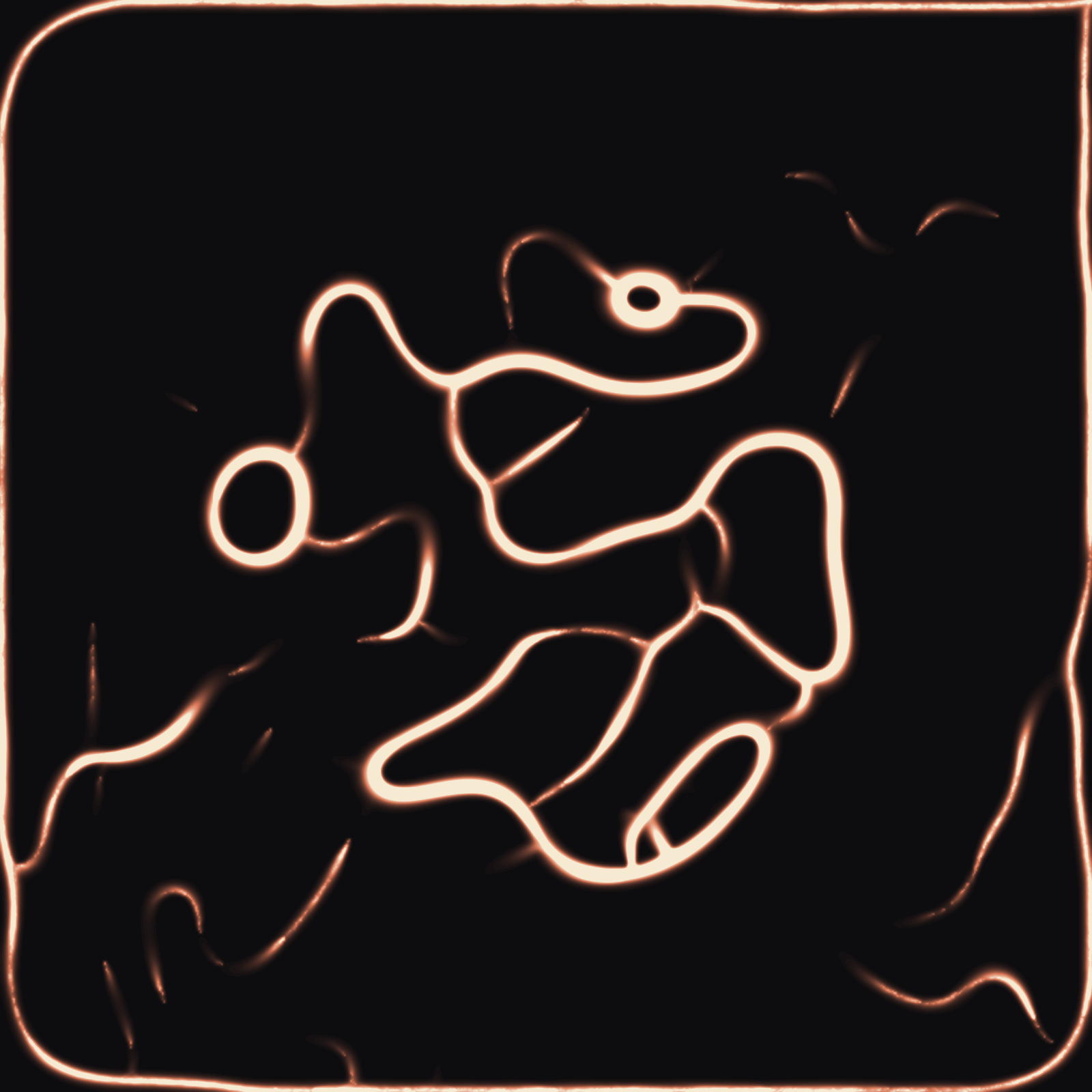Ember bloom — warm looping network